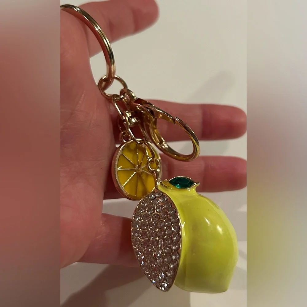 Lemon Keychain Bagcharm NEW - Picture 3 of 6